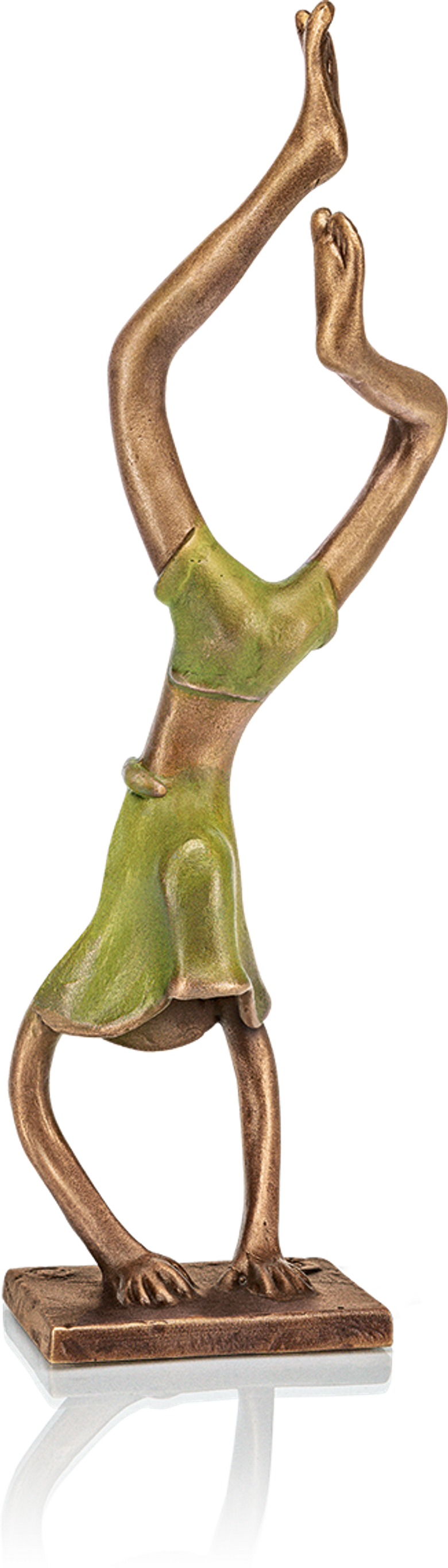 Bronzefigur «Handstand» von Kurtfritz Handel