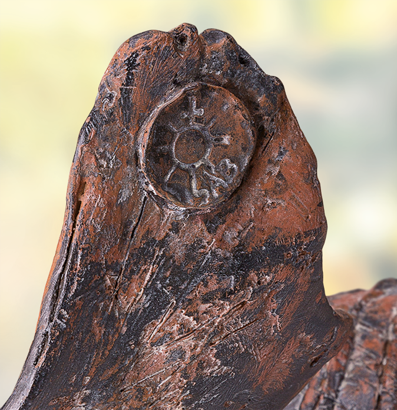 Bronzefigur Melu-Tina primadonna von Bettina  Scholl-Sabbatini