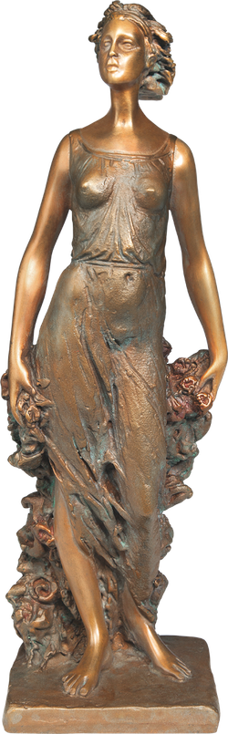 Bronzefigur Frühling von Romano Cosci