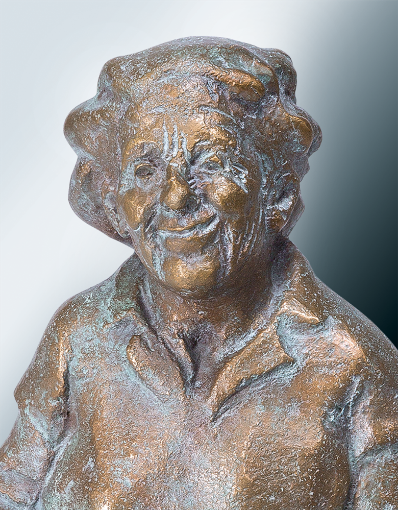 Bronzefigur Märchenstunde von Zilly