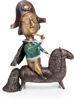 Bronzefigur Napoleon von Natalia Obada