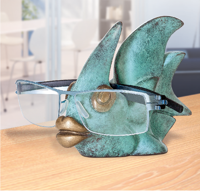 Bronzefigur Fisch von Jagna Weber