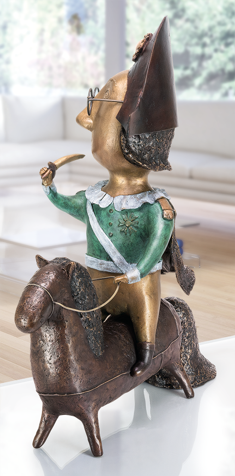 Bronzefigur Napoleon von Natalia Obada