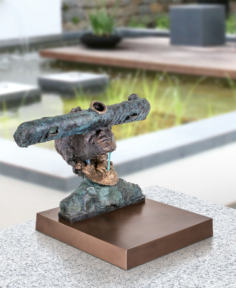 Bronzeskulptur Sternsucher 3