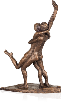 Bronzefigur Tango von Thomas Grabert