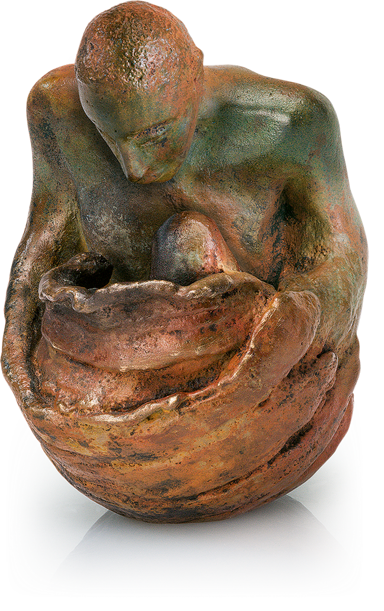 Bronzeskulptur-Learn-to-Fly