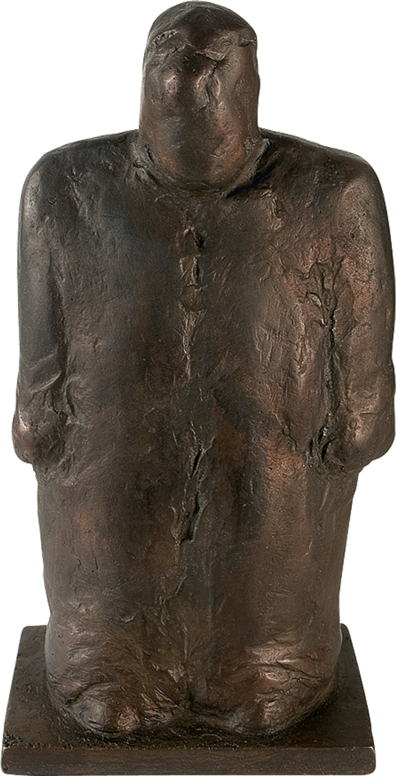 Bronzefigur MANN-TEL von Hermann zur Strassen