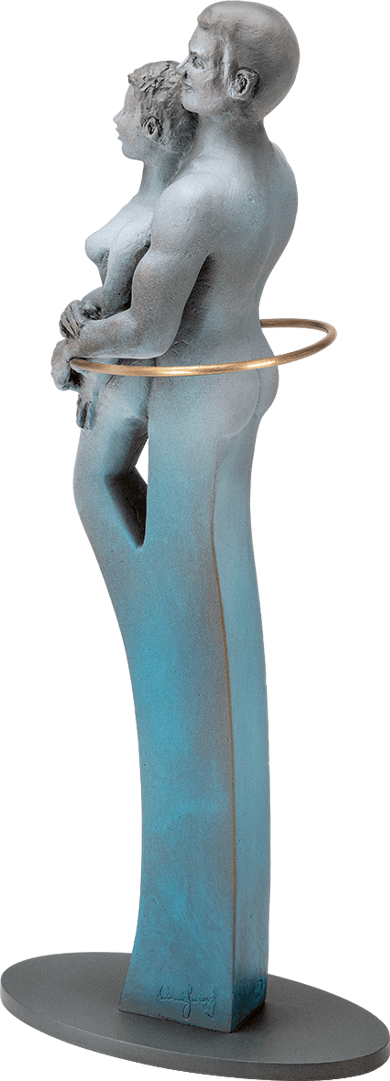 Bronzefigur »Union« von Annie Jungers