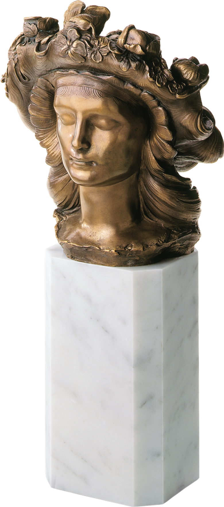 Bronzefigur Flora von Ernst Fuchs