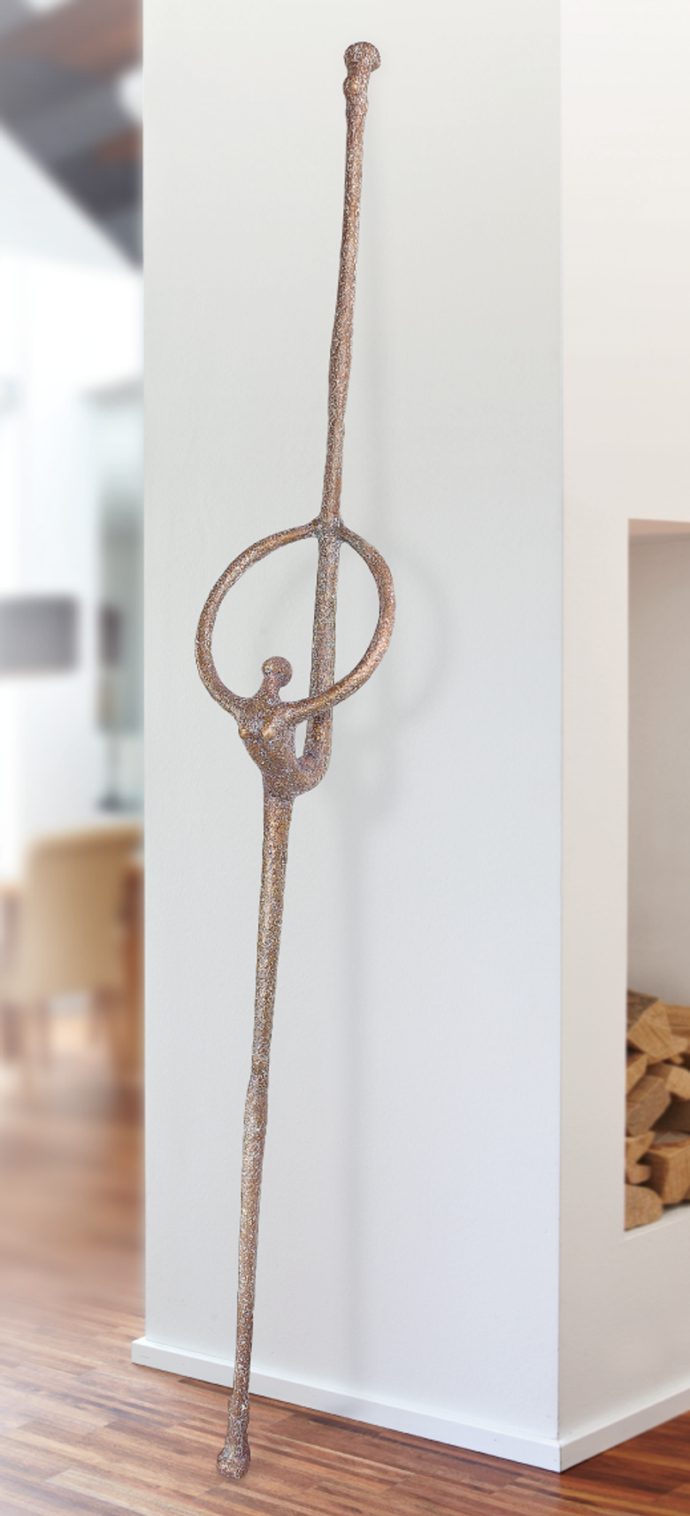 Bronzefigur Anmut von Andrea Kraft