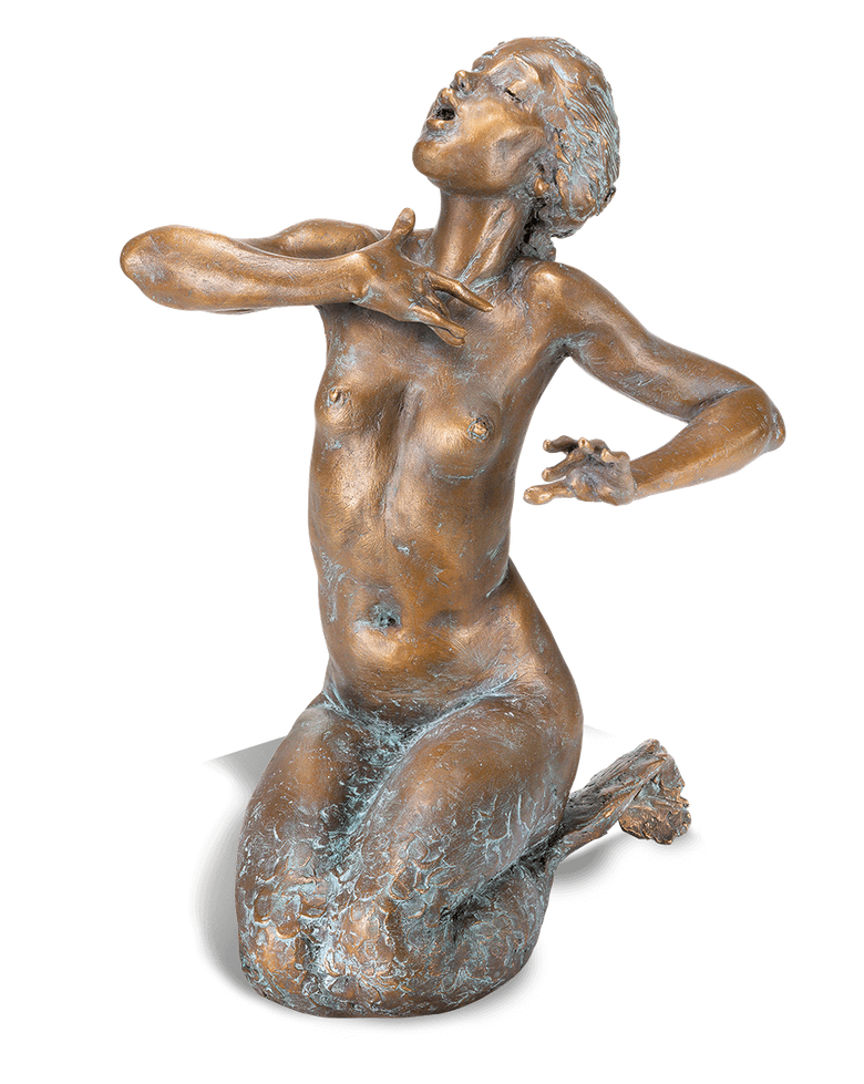 Bronzefigur-Set »3 Sirenen« von Pawel Andryszewski