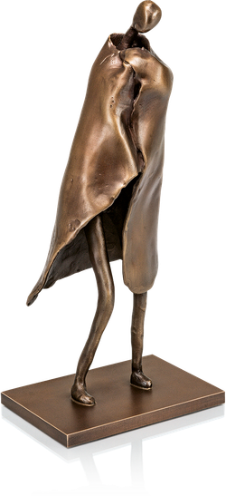 Bronzefigur »Nach dem Bade«, stehend von Pieter Sohl