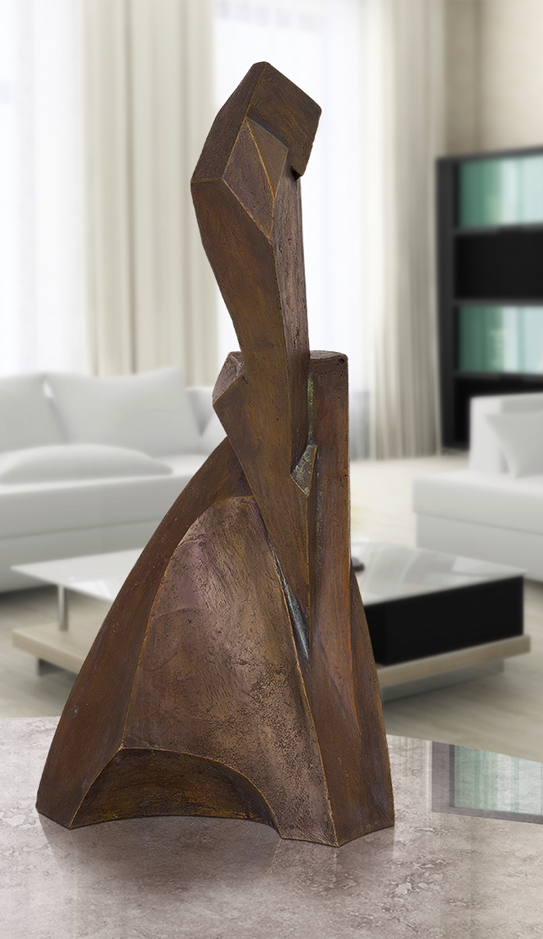 Bronzefigur Synkope von Kay Winkler