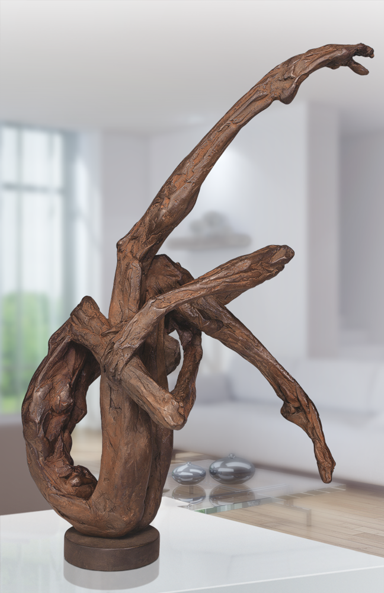 Bronzefigur Vogel von Vitali Safronov