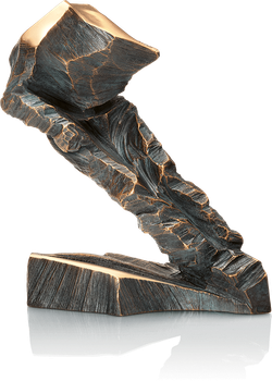 Bronzefigur »Super-G« von Michael Vogler