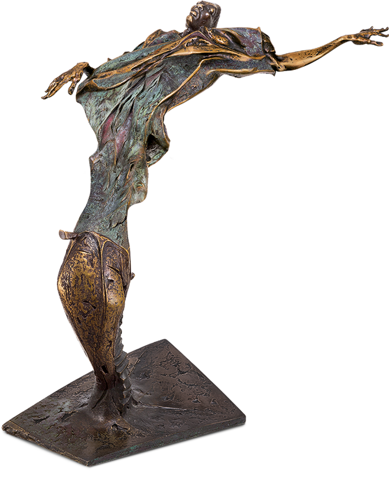 Bronzefigur Herbst von Woytek