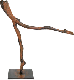 Bronzefigur Nichts ist nichts von Birgitt Mattes