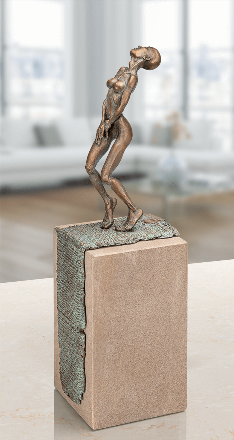 Bronzefigur Batseba von Woytek