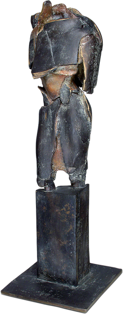 Bronzefigur Red Torso von Maria Teresa Kuczynska