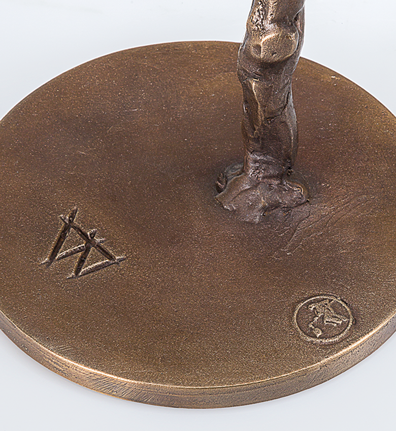 Bronzefigur Thersites von Ulrich Barnickel