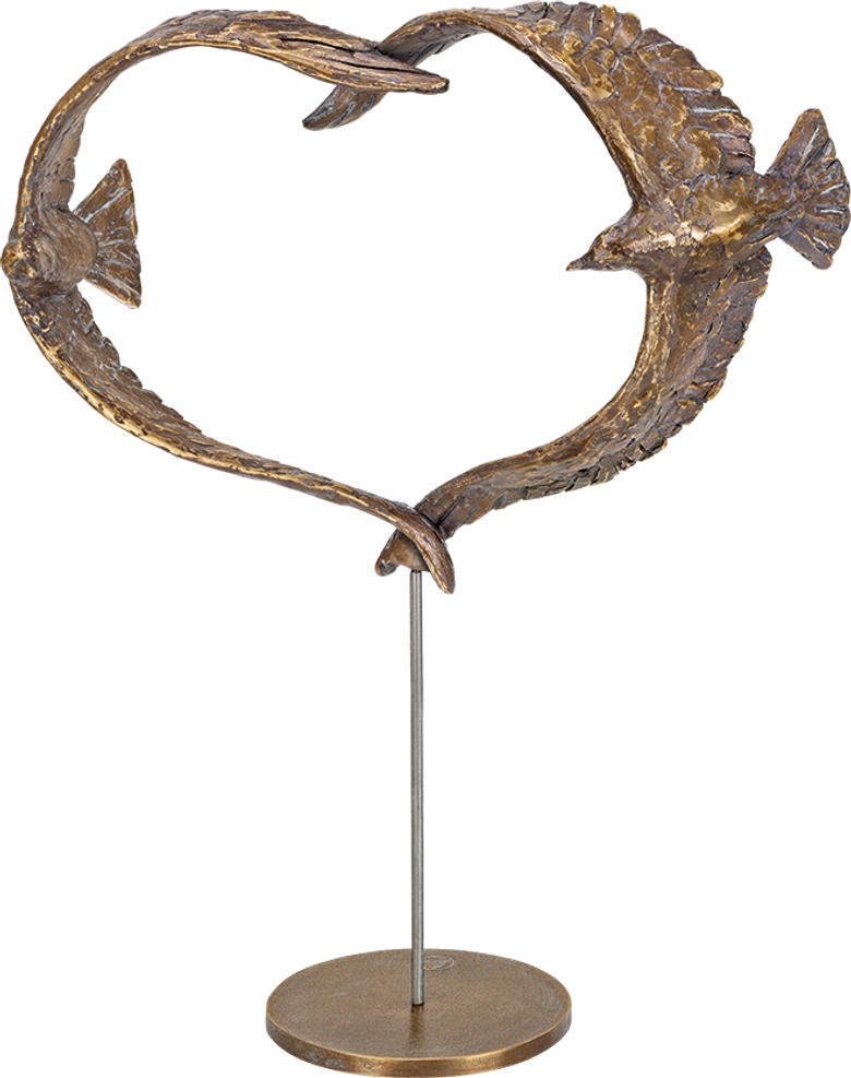 Bronzefigur «Himmelsreigen» aus dem Atelier Strassacker