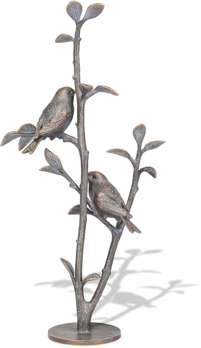 Zwei Stieglitze_Wachsguss1