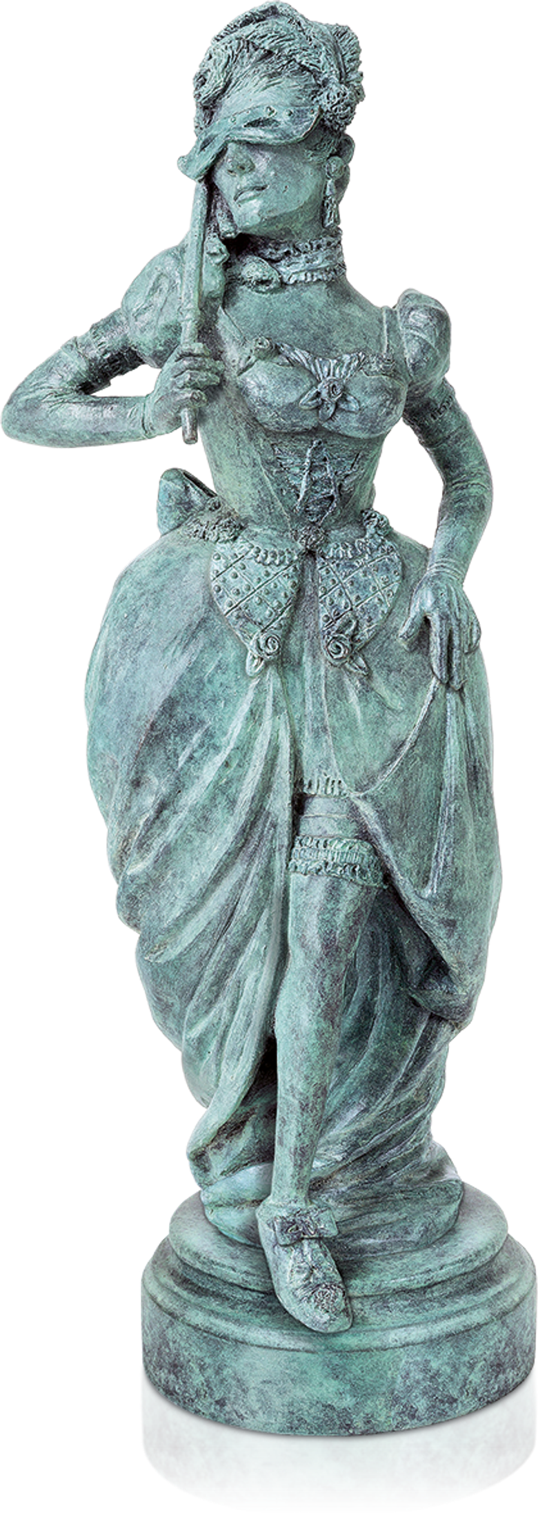 Bronzefigur Koketterie von Thomas Schöne