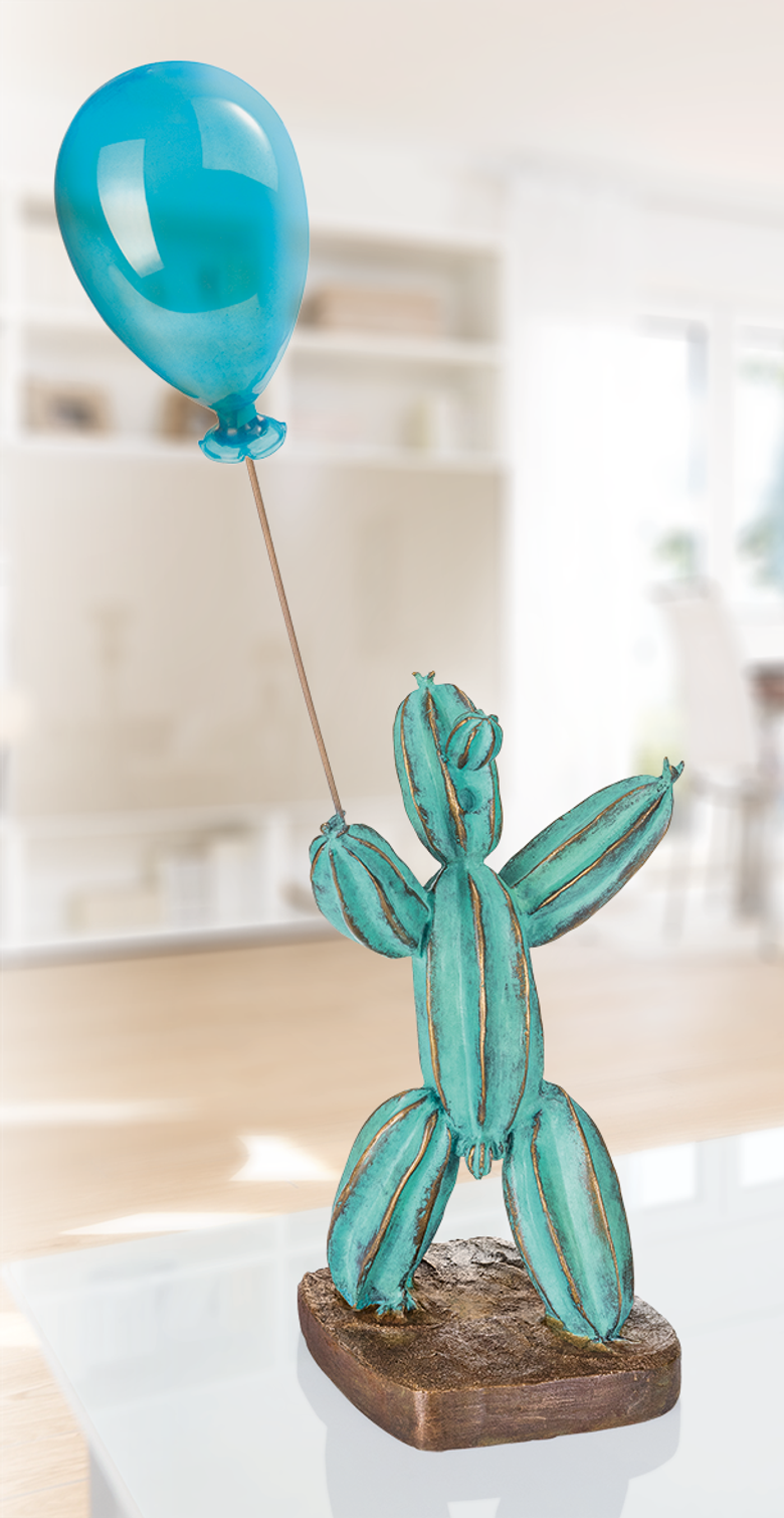 Bronzefigur Kaktusmann von Miller