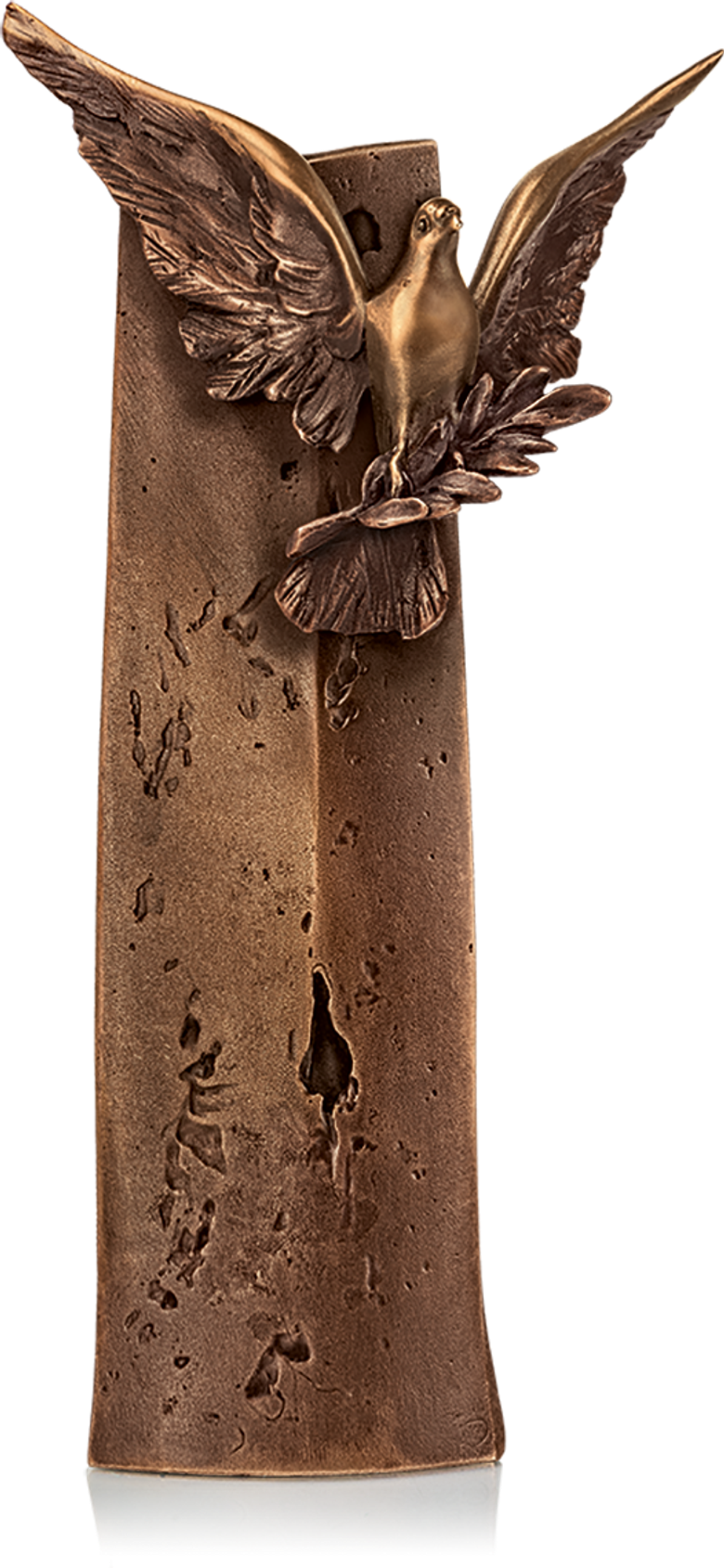 Bronzefigur «Vivere in pace» von Woytek