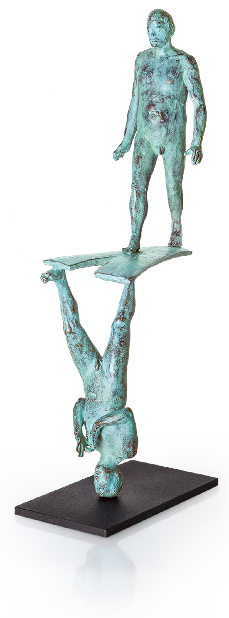 Bronzefigur Richtung ändern von Adelbert Heil