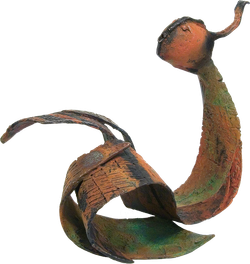 Bronzefigur Süssener Nyorogoto von Bettina  Scholl-Sabbatini