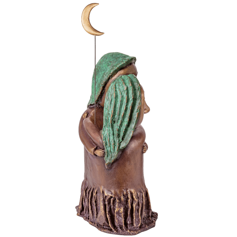 Bronzefigur »Happiness« von Natalia Obada