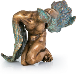 Bronzeskulptur-Phoenix