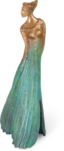 Bronzefigur Ginkgo Androgyn von Maria-Luise Bodirsky