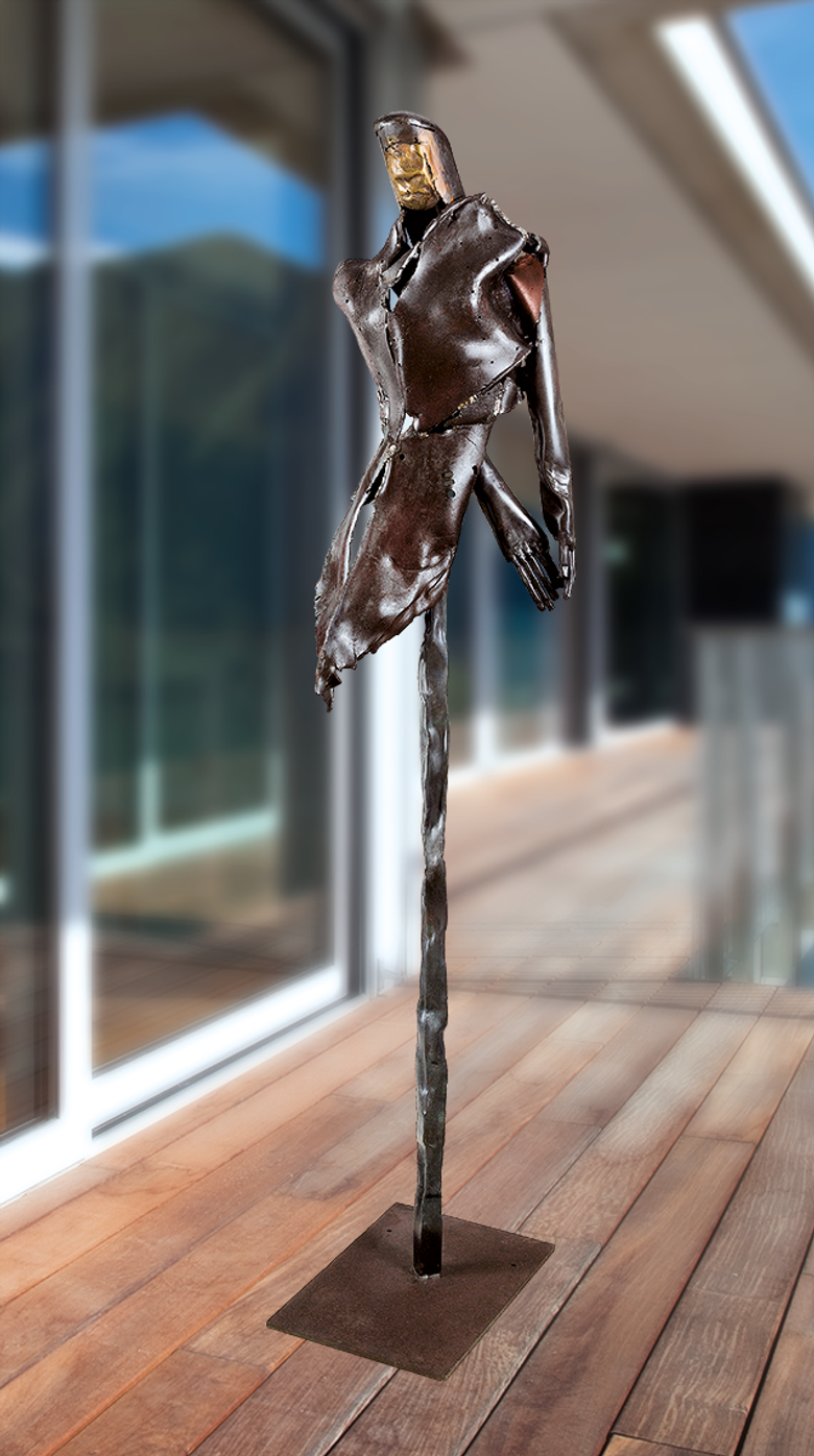 Bronzefigur Tanaka von Ulrich Barnickel