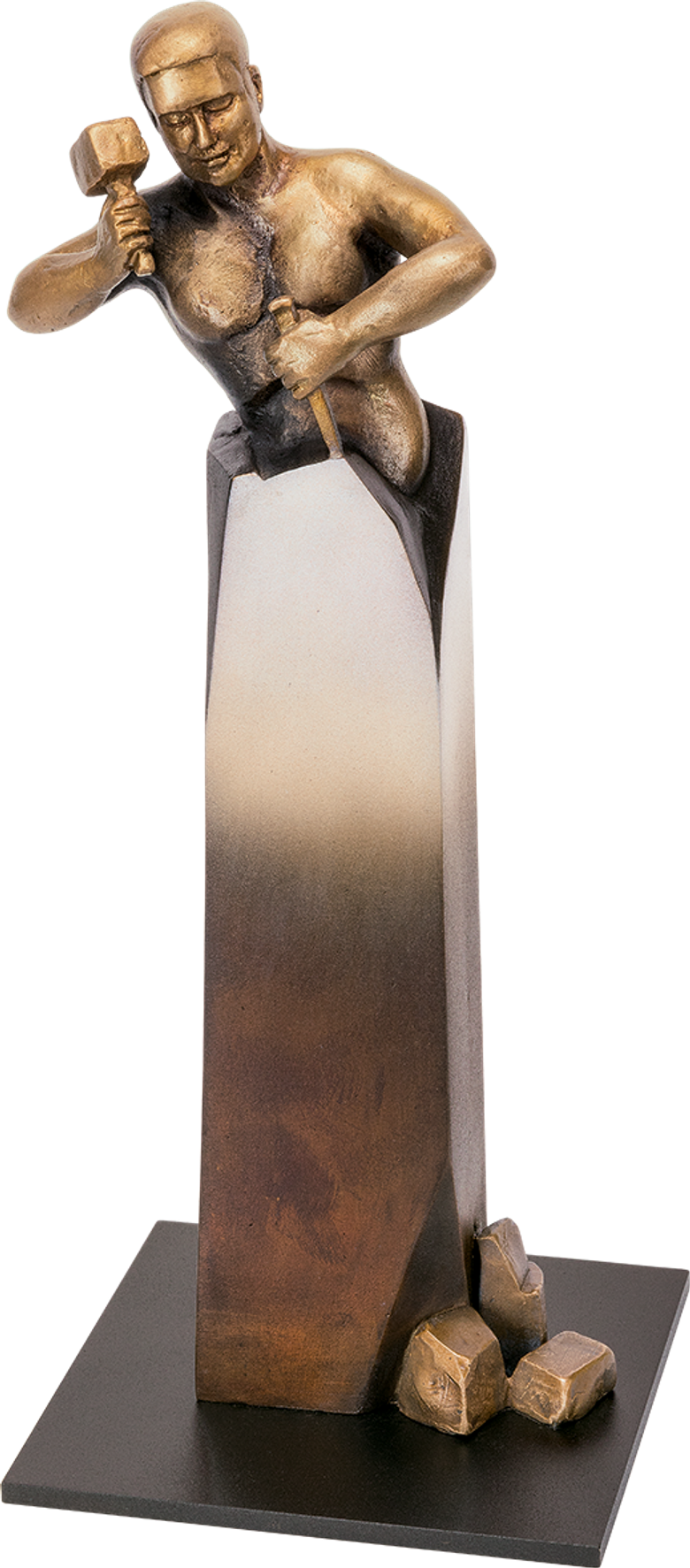 Bronzefigur Le Sage 2015 von Jungers