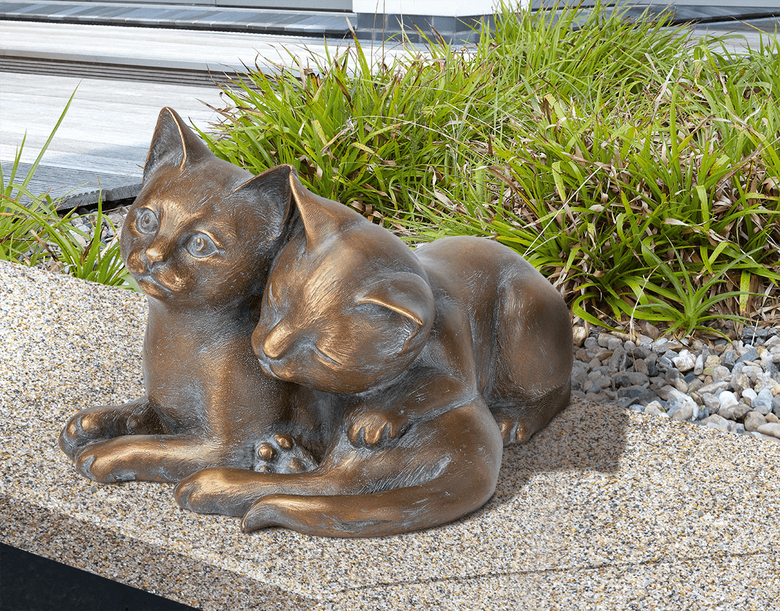Bronzefigur »Kätzchen« aus dem Atelier Strassacker