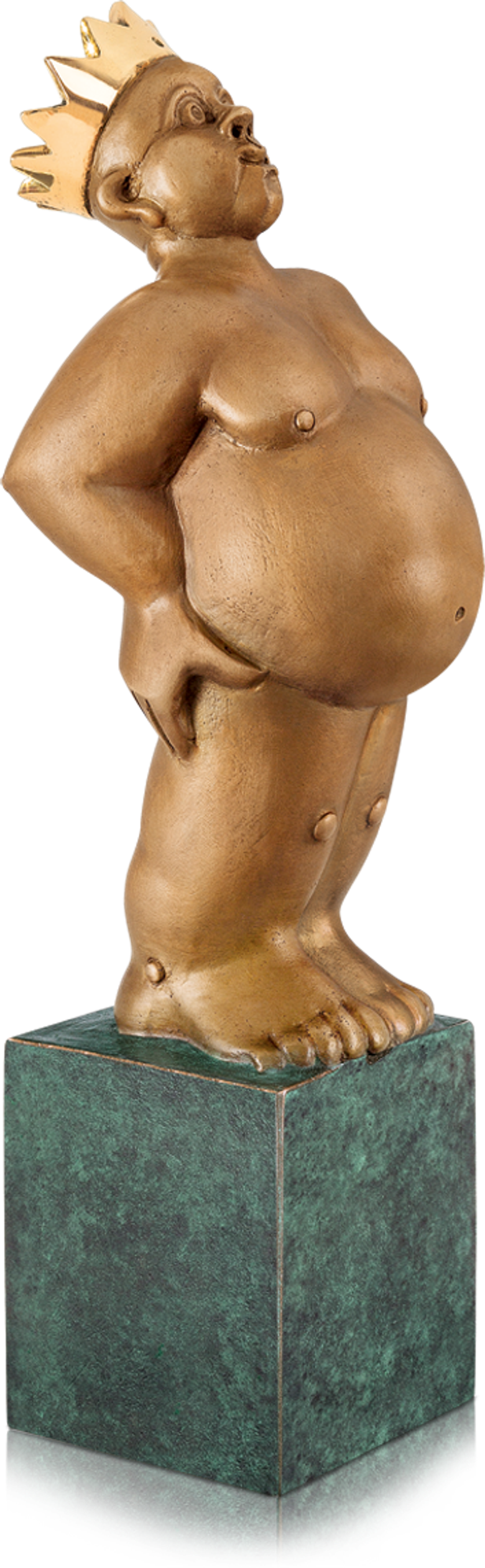 Bronzefigur König/Visionär von Stefan Donhauser