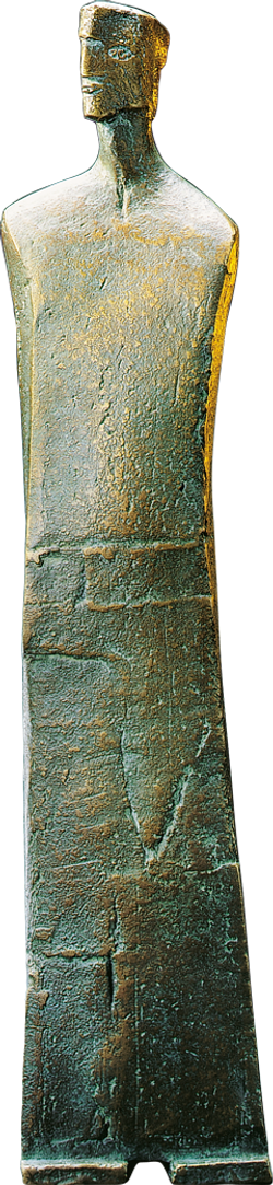 Bronzefigur Berater von Christiane Raschke