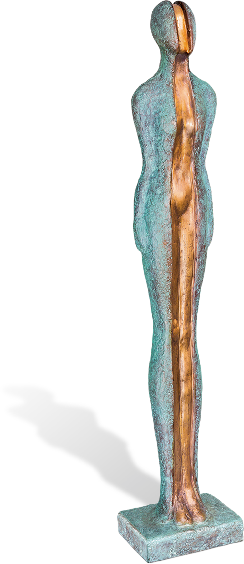 Bronzefigur Enthüllung von Andrea Kraft