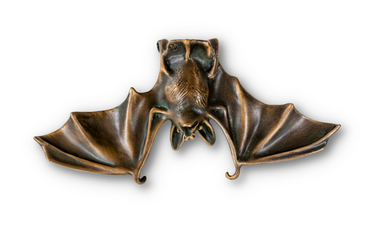 Bronzefigur Fledermaus Gabriel von Atelier Strassacker