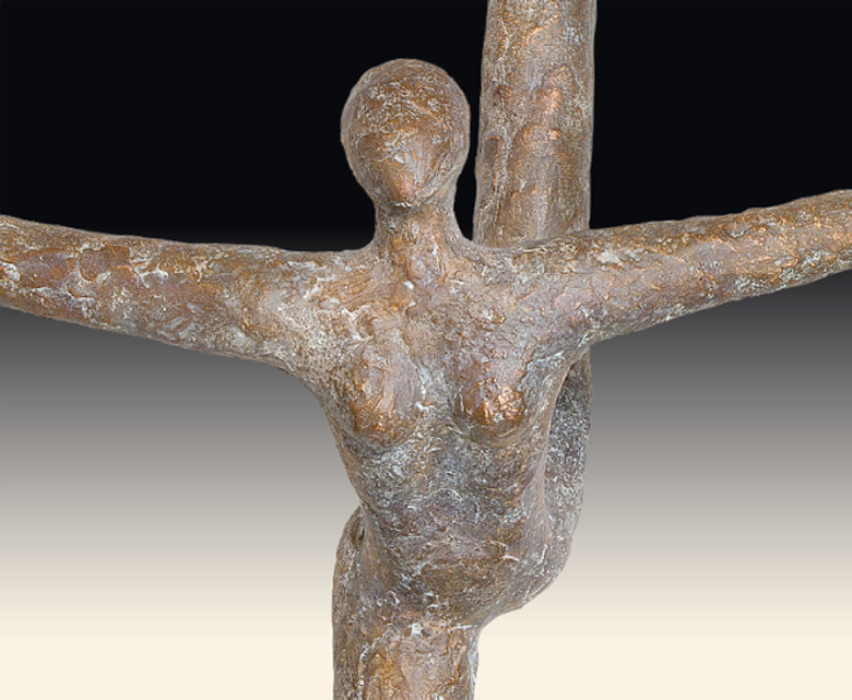 Bronzefigur Joy von Andrea Kraft