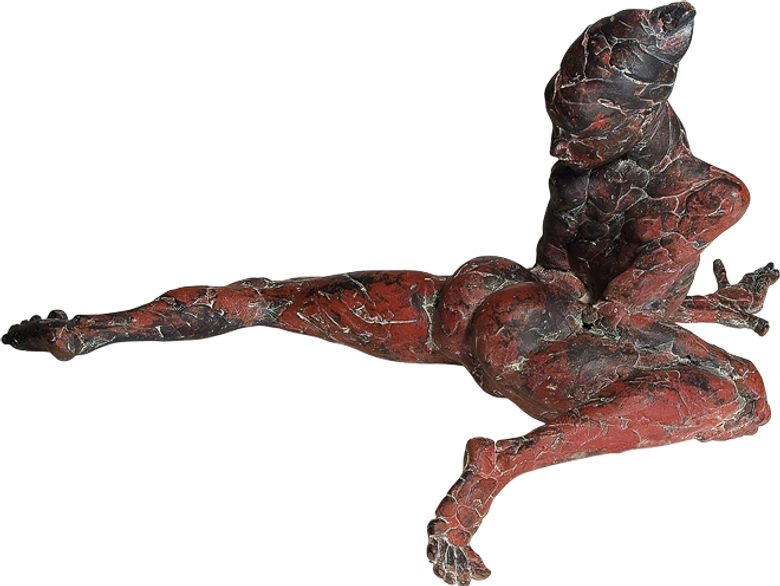 Bronzefigur Luzirel von Martin Pottgiesser