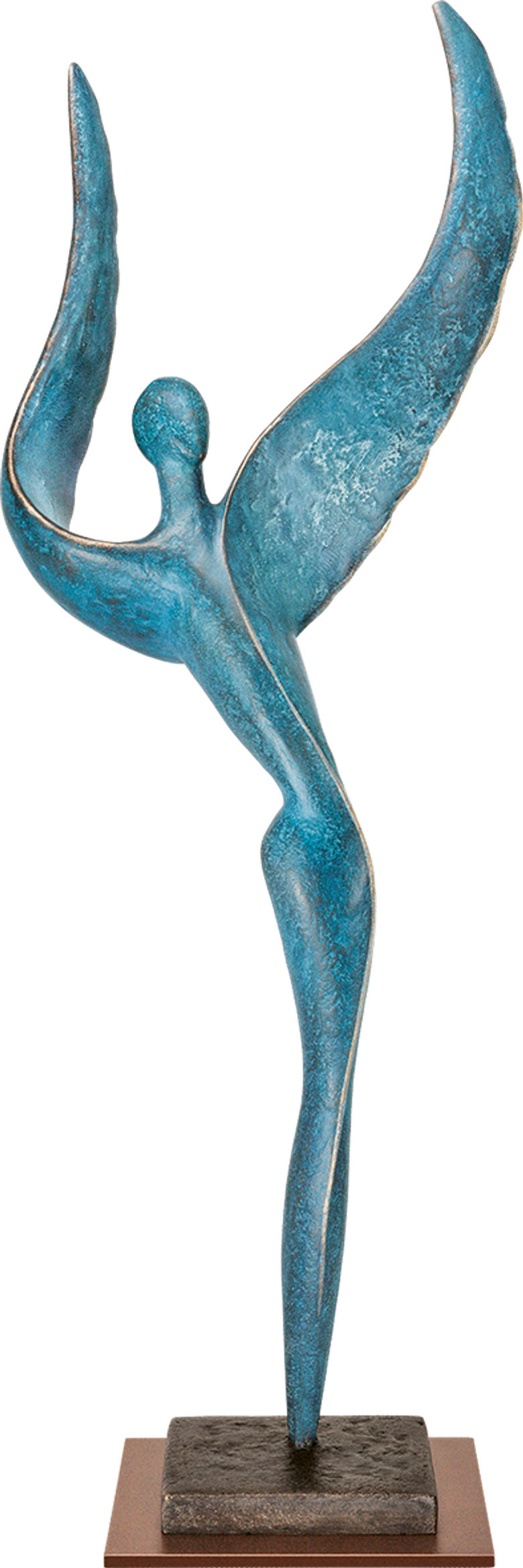 Bronzefigur »Cosmic Dancer VI« von Andrea Kraft