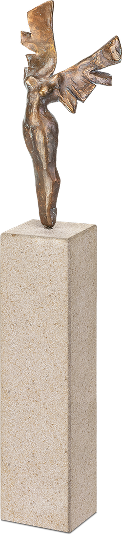 Bronzefigur »Liberté« von Alexandra Fromm