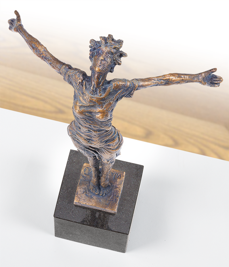 Bronzefigur Freie Balance von Safronov