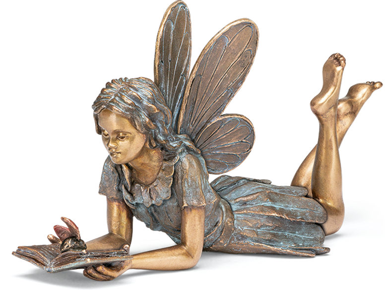 Bronzefigur «Zauberhafte Fee» aus dem Atelier Strassacker