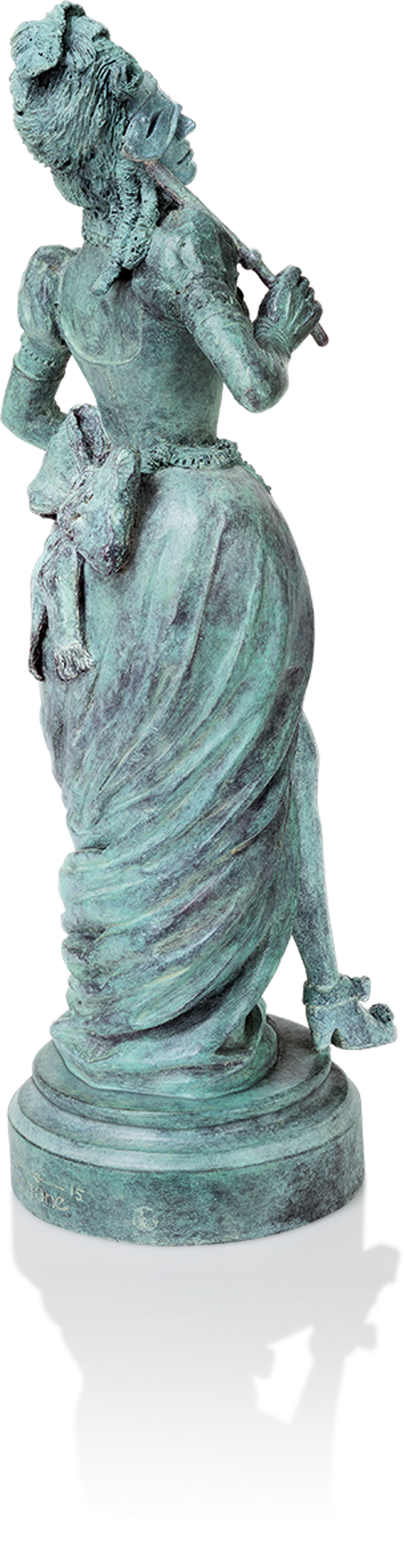 Bronzefigur Koketterie von Thomas Schöne