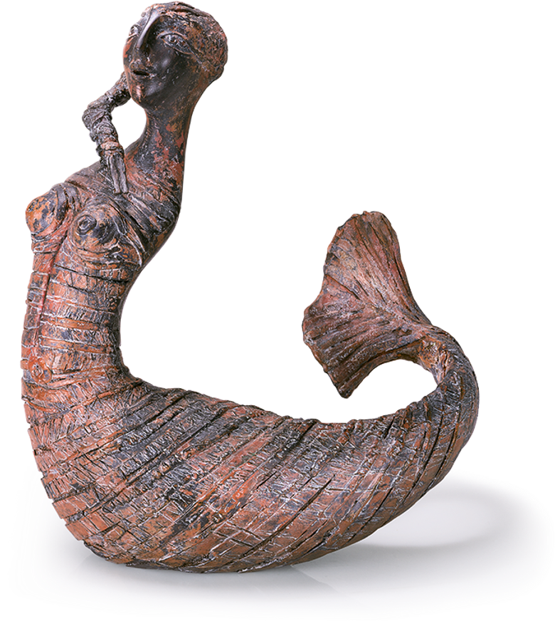 Bronzefigur Melu-Tina primadonna von Bettina  Scholl-Sabbatini