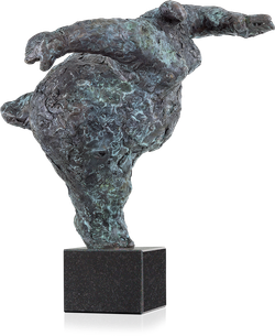 Bronzefigur Balance 30 von Wim Heesakkers